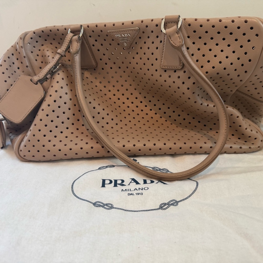 Prada city fori Bauletto bag